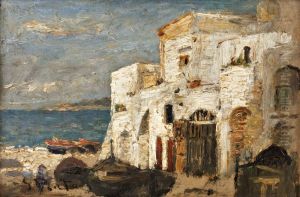 Alfandega De Capri - Napoles by Antonio Carvalho Da Silva Porto