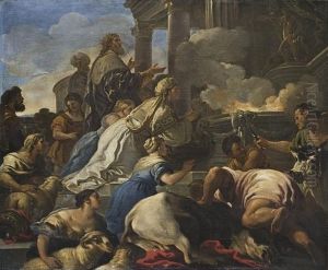 Idolatria Di Re Salomone by Giuseppe Simonelli