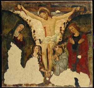 La Crocifissione Con La Vergine E La Maddalena, E I Santi Antonio Da Padova E Giovanni Evangelista
