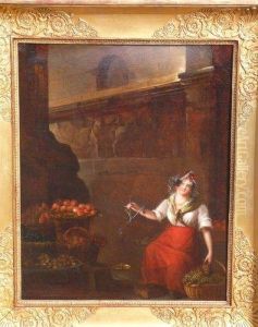 Marchande De Legumes. by Laurent Dabos