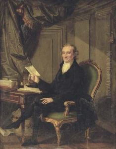 Portrait Of Thomas Paine by Laurent Dabos