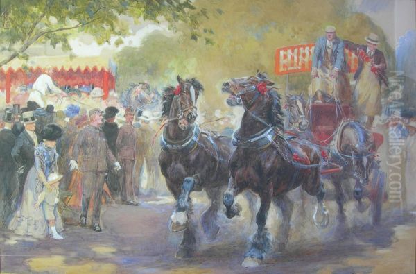 The Cart Horse Parade - view 1