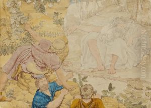 Sketch Of Polyphemus by Richard Dadd