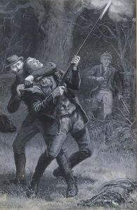 Poachers Under The Cover Of Darkness; And A Poacher Caughtred-handed Poachers Under The Cover Of Darkness; And A Poacher Caughtred-handed