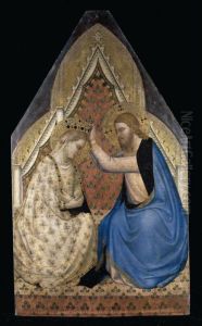 The Coronation Of The Virgin by Bernardo Daddi
