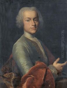 Portrat Des Franz Christoph Muller by Johann Rudolf Daelliker