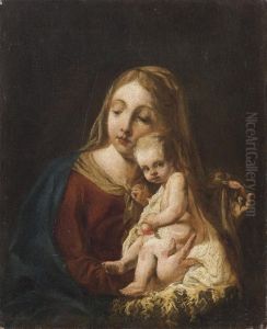 Madonna Col Bambino by Francesco Daggiu Daggiu Il Capella