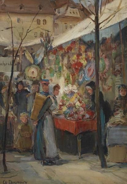 Weihnachtsmarkt - view 1