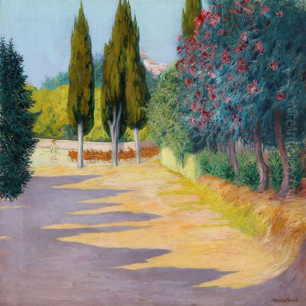Southern Landscape, Presumably From Italy - view 1