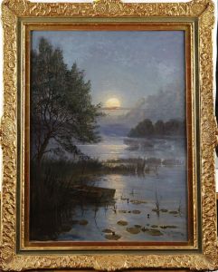 Bat I Stilla Vik by Wilhelm Dahlbom