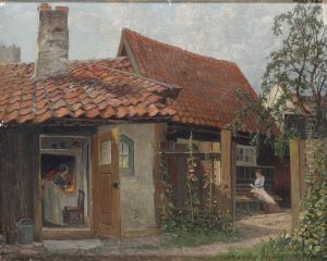 Gardsinterior, Visby