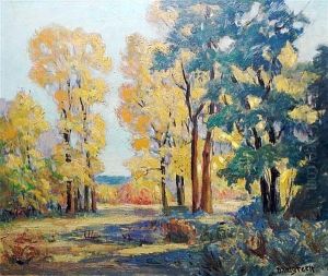 Fall Landscape by Charles William Dahlgreen