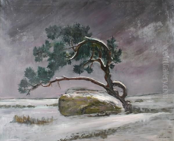 Landscape With Large Tree - view 1