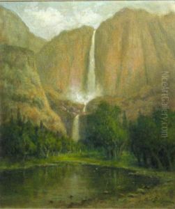 Yosemite Falls by Carl Christian Dahlgren