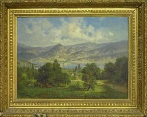 View Of California Hills by Carl Christian Dahlgren