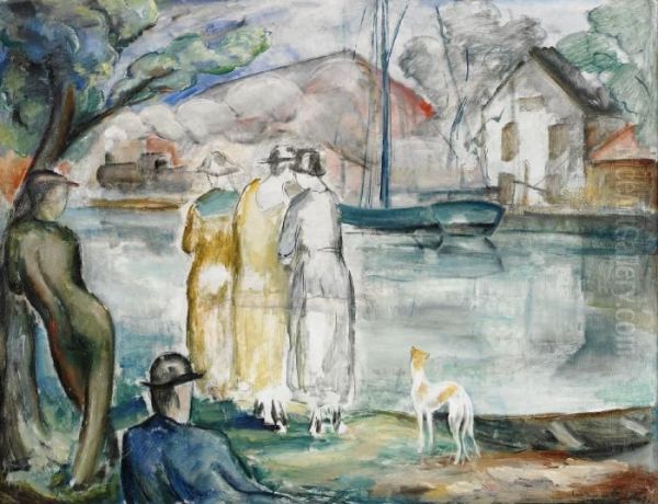 Kanalmotiv - Vadstena - view 1