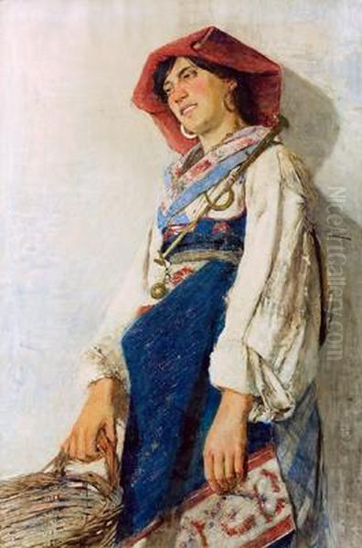 Peasant Girl - view 1