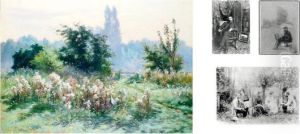 Prairie Fleurie En Bord Deriviere