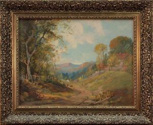 Scene Near Bennett Valley by Tilden Dakin
