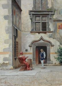 Au Chateau D' Issogne by Adolfo Dalbesio