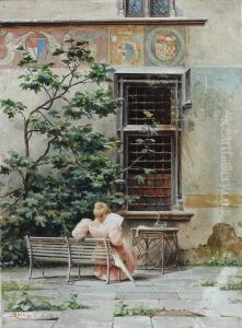 La Lettura by Adolfo Dalbesio