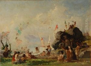 Scena Allegorica by Edoardo Dalbono