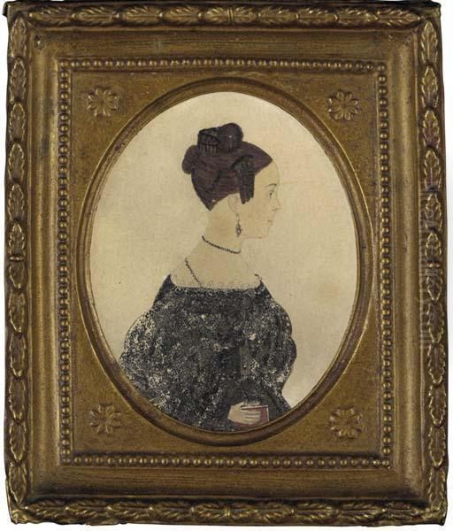 Profile Portrait Of A Young Lady - view 1