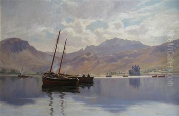 Boats In Harbor - view 1