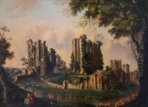 Figures By Kenilworth Castle