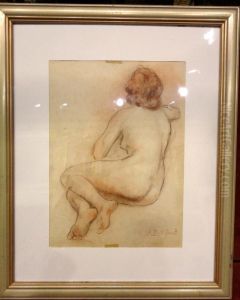 Nudo Femminile by Angelo Dall'Oca Bianca