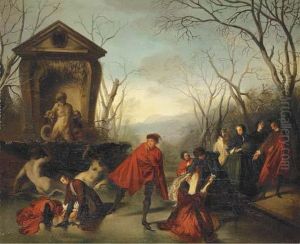 A Skating Party by Augustine Phillipe Polyxeene Virginie Dallemagne