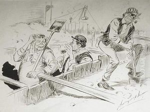 Dessin De Presse Americaine by Louis Dalrymple