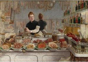 Une Boutique De Charcuterie (a Pork Butcher's Shop) Une Boutique De Charcuterie (a Pork Butcher's Shop)