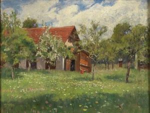 Sommermotiv Aus Demrosenhain/graz by Constantin Damianos