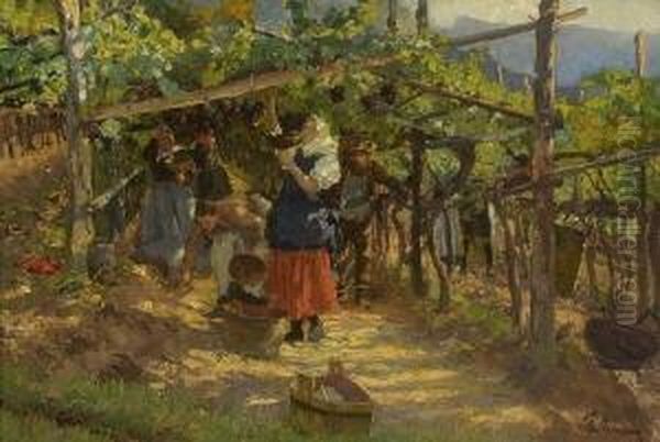 Weinernte. - view 1