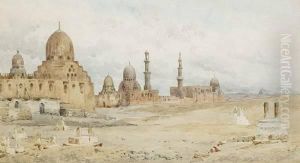 Egyptian City With Mosques