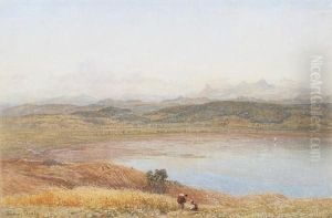 Harvesting By An Estuary by Thomas Danby