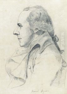 Portrait Of Samuel Lysons by George Dance