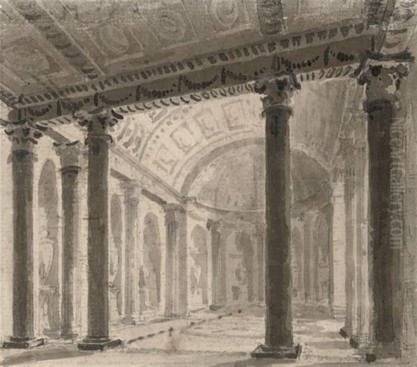 View Of The Interior Of A Basilica - view 1
