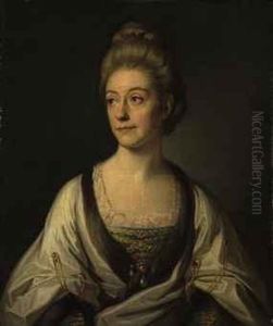 Portrait Of The Duchess Of Sutherland, Half-length by Sir Nathaniel Dance-Holland