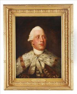 Holland Portrait Of King George Iii by Sir Nathaniel Dance-Holland