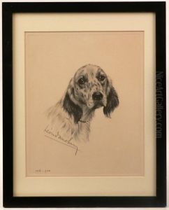 A Portrait Of A Dog by Leon Danchin