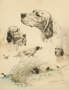 Studies Of Setters: Three by Leon Danchin