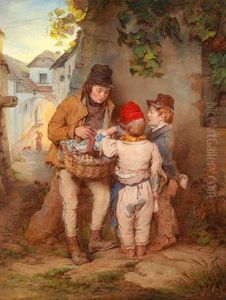Der Gotscheerknabe by Josef Franz Danhauser