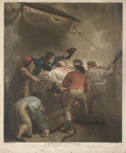 Captain Trollope In The Glatton by James Daniell