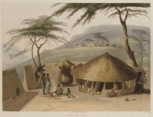 A Boosh-wannah Hut, (abbey Travel 321, Pl.8) A Boosh-wannah Hut, (abbey Travel 321, Pl.8)