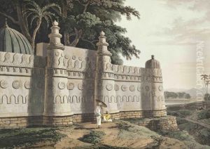Exterior Of An Eed-gah Near Chaynpore, Bahar