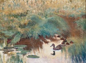 Ducks. by Carl Otto Danielson