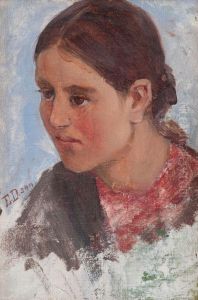 Portrait Of A Girl by Elin Danielson-Gambogi