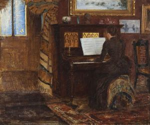 Hilma Westerholm Soittaa Pianoa by Elin Danielson-Gambogi